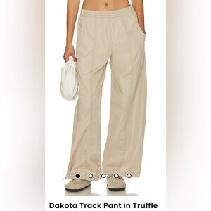 AGOLDE size small Dakota track pant in truffle color. New with tags